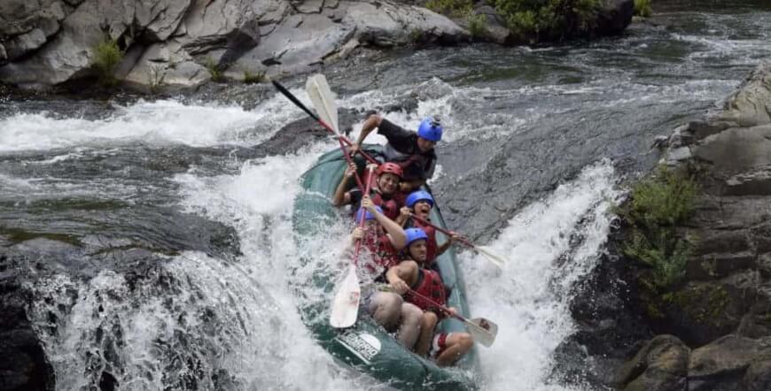 white water rafting