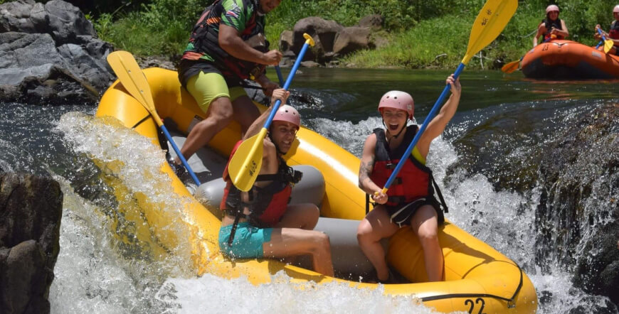 white water rafting